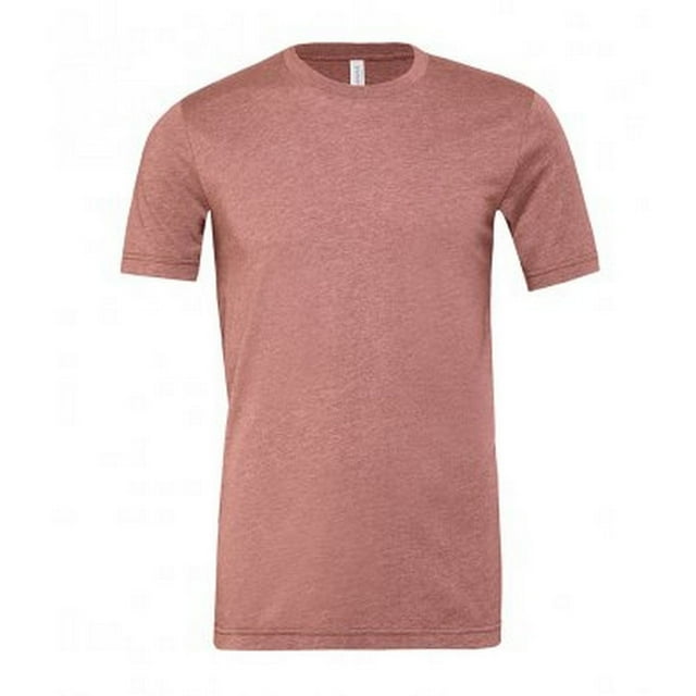 Bella + Canvas Adults Heather CVC T-Shirt