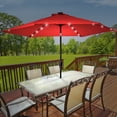 Sorbus Outdoor Umbrella, 10 ft Patio Umbrella with Tilt Adjustment and