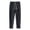 Black, variant on Men Drawstring Waist Linen Straight Ankle Pants Side Traditional Frog Buttons Crinkle Breathable Oriental Style Vacation Casual Trousers Black XXXXXL