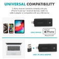 thumbnail image 4 of Micrófono Lavalier Inalámbrico Movo USB-C para Android e iPhone 15 con Transmisión de 2,4 GHz y Adap, 4 of 7