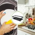 thumbnail image 3 of Organizador de fregadero de cocina, estante de almacenamiento para fregadero de cocina, soporte para esponja, soporte para cepillo de limpieza y escurridor, 3 of 6