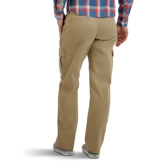 Wrangler - Men's Relaxed Fit Cargo Pant with Stretch - Walmart.com