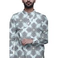 thumbnail image 3 of Atasi Cotton Long Kurta Pajama Set For Men Designer Casual Kurta Pajama Clothing, 3 of 3