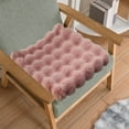 thumbnail image 4 of YFTDEY Fluffy Plush Chair Cushion, Dining Chair Pad, Soft Decorative Seat Cushion, Perfect for Home and Office, Comfortable Sitting Experience, Ideal for Everyday Use, 4 of 4