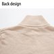 thumbnail image 5 of Blusa y camisa de manga larga con cuello alto para hombre, jersey deportivo de manga larga con bolsillo y cuello alto de color liso a la moda, sudadera de poliéster para hombre., 5 of 9