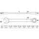 thumbnail image 2 of Llave COMBINADA con MATRACA BGS 6522 22 MM, 2 of 2