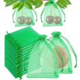thumbnail image 1 of Sac de Jardin en Maille Réutilisable 8 Pouces avec Cordon Sac en Maille pour Fruits Arbres Verts, 1 of 5