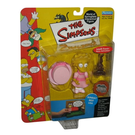 Simpsons Sunday Best Lisa Playmates Series 9 Action (Best Playmate Of The Year)