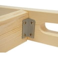 thumbnail image 6 of 4-Step Wooden Bunk Bed Ladder – 1.1" Thick Replacement Ladder for RV, Cabin Loft, Bedroom, Dorm & Hotel, 6 of 8