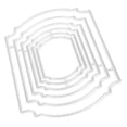thumbnail image 4 of Metal Dies, Simple And Practical Convenient Light And Thin 3D Effects Cutting Stencil Die  For Carving For Embossing Photo Album Decoration, 4 of 8