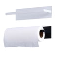 thumbnail image 5 of Chollius Punch-Free Roll Paper Holder Pure Color Wall Mount Towel Storage Rack, 5 of 5