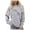Grey [Halloween Clothes for Women Clearance], variant on Retro Cute Skeleton Hand Boop Dog Halloween Sweatshirt for Women Fashion Clothing Dressy Causal Long Sleeve Fall Outfits Womens Sweaters Pink, S