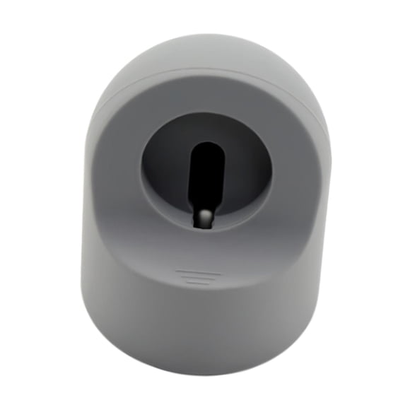 Soporte para de reloj inteligente, base de carga, duradero, 2 en 1 de alto rendimiento de 27 mm a 32 mm Soporte de escritorio de silicona Gris
