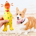 thumbnail image 5 of Pet Toy Spotted Latex Chicken, Dog Squeaky Toy, Interactive Stress Relief, Screaming Chicken for Playtime, 1PC for Dogs, 5 of 8