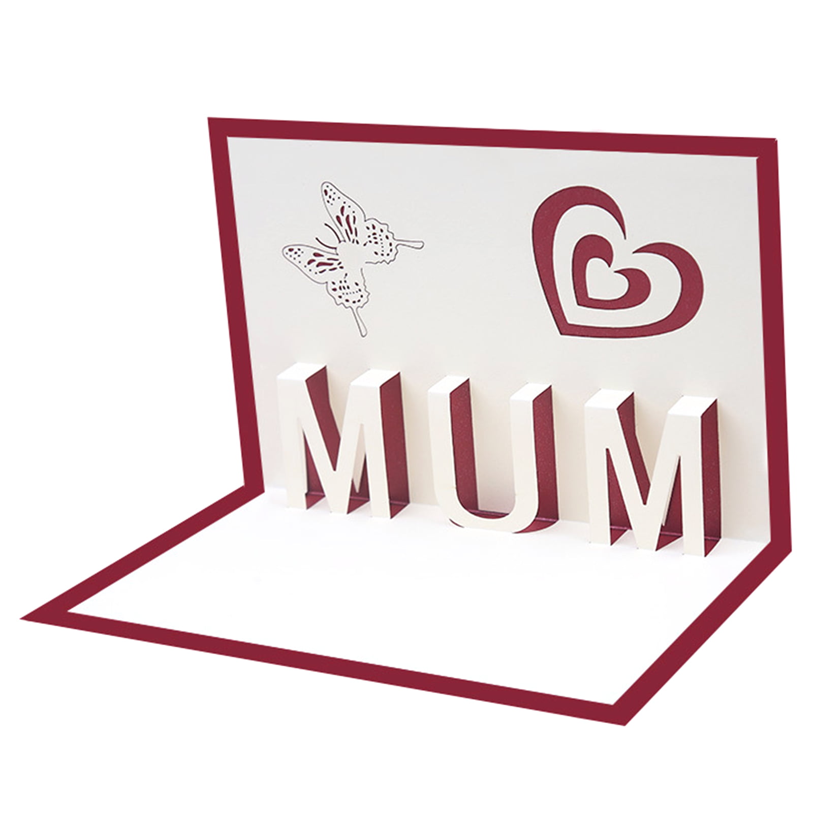 Details about   Wife You Make My Life Amazing~Airplane Cut Out~3D Mother's Day Greeting Card NEW 