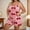Pink, variant on FAHXNVB Women's Plus Size Pajamas Sets 2 Piece Cherry Print Cami Top and Shorts Summer Lightweight Baggy Soft Loungewear PJ Set