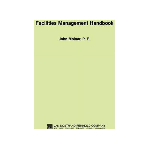 Facilities Management Handbook, (Hardcover)