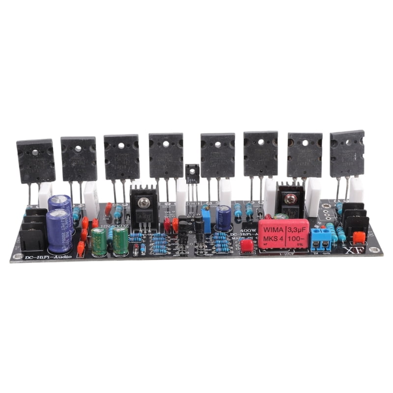 Professional Mono 400W Amplifier Double Stage Electric Designs for Powerful Bass