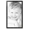 thumbnail image 2 of ArtToFrames 26" x 46" Honors Black with Silver Picture Frame, 26x46 inch Black Wood Poster Frame (WOM-5157), 2 of 7