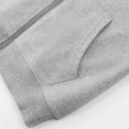 thumbnail image 7 of LvhaoGJOB Little Kids Boys Hoodie and Sweatpants Outfit Set, Gray - fleece fabric, 7 of 7