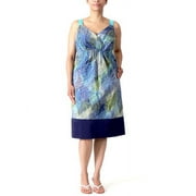 Metro7 - Women's Plus Woven Dress