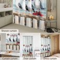 thumbnail image 4 of Bathroom Shower Curtain Watercolor Funny Seagull Bird Waterproof Shower Curtains with Hooks, Ocean Beach Coast Scene Bath Curtains Bathtub Curtain Home Decor 36x72in, 4 of 9