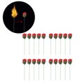thumbnail image 4 of Flame Appearing Rose, Lifelike Flame Appearing Rose Props 20 Pcs Reusable  For Parties, 4 of 8