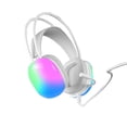 thumbnail image 1 of AMERTEERSurround Casque de Jeu Filaire à Son Rond avec Interface USB, Éclairage RVB et Microphone Détachable pour une Expérience de Jeu PC Immersive, 1 of 7