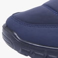 thumbnail image 5 of NOKIO Fashion Winter Men Snow Boots Thick Soled Non Slip Waterproof Upper Solid Side Zipper High Top Plush For Warm And Comfort Men'S Insulated Winter Boots, 5 of 5