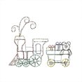 thumbnail image 1 of ProductWorks 60" Pro-Line LED Animation Holiday Train Set Christmas Yard Decor, 1 of 6