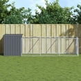 thumbnail image 4 of vidaXL Dog House with Run Outdoor Dog Kennel Cage Shelter Galvanized Steel, 4 of 81
