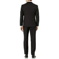 thumbnail image 2 of Adam Baker by Statement Men's Single Breasted Three Piece Shawl Collar Tuxedo - Black - 38S, 2 of 14