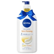 NIVEA Skin Firming Sheer Hydration Body Lotion with Q10 and Vitamin C, Holiday Gifts, 33.8 fl oz