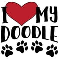 thumbnail image 3 of CafePress - I Love My Doodle - 15 oz Ceramic Large White Novelty Mug, 3 of 6
