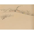 thumbnail image 2 of Jirō Takeuchi 14x11 Gold Ornate Wood Frame and Double Matted Museum Art Print Titled - Hogajo, Eg12 (1901), 2 of 4
