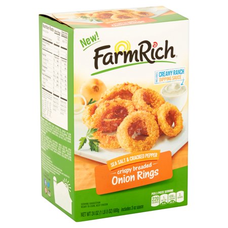 Walmart Grocery Farm Rich Onion Rings 24 Oz