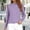 Light Purple, variant on Women's Long Sleeved Turtleneck Shirt Casual And Comfortable T Shirt Elastic Fit Trendy T Shirt Loose Fit Athletic Tops for Women Casual Womens Tops Short Sleeve Women's Long Sleeve Shirts Women