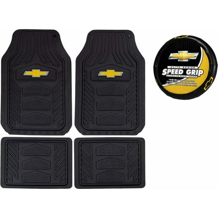 Chevy Floor Mats >> Officially Licensed Chevy Chevrolet All Weather Pro Heavy Duty Rubber Front Rear Floor Mats Steering Set Chevy Floor Mats >> Officially Licensed Chevy Chevrolet All Weather Pro Heavy Duty Rubber Front Rear Floor Mats Steering Set