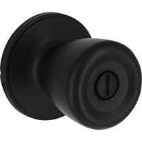 Steel Pro Matte Black Tulip Privacy Knob TRX910B