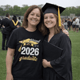 thumbnail image 3 of GODMERCH Proud Mom of 2026 Graduate T shirt, Graduation Shirt for Mom, Comfortable Tee Top, 3 of 5