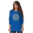 thumbnail image 5 of Wild One Cute Kentucky Needle Point Women's Long Sleeve T Shirt Brisco Brands S, 5 of 6