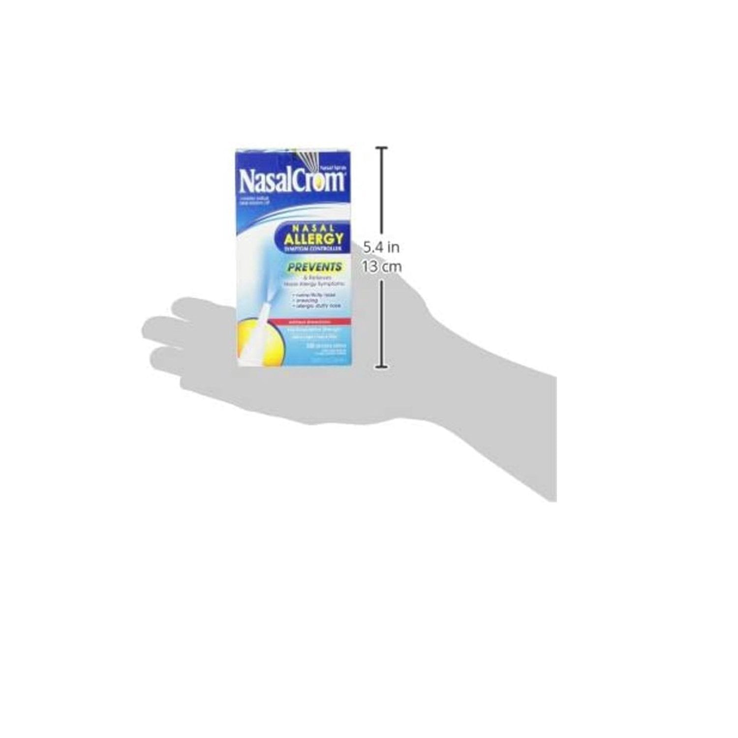 NasalCrom Symptom Controller Prevents & Relieves Allergies 0.88 oz, 3-Pack