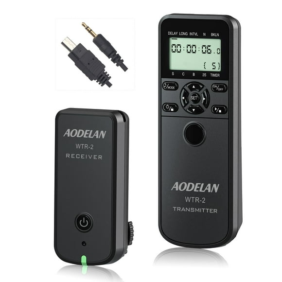 Wireless Shutter Camera Remote Intervalometer Timer Compatible with Sony a9, a9M2, a7, a7M2, a7M3, a7RM2, a7RM4, a7SM2, a6600, a6500, a6400, a6100, ZV-1; Replaces Sony RM-SPR1 Cable