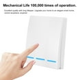 thumbnail image 4 of eWeLink Push Button Wall Light Switch Remote Controller 3 Gang 86 Type ON/Off Switch Panel 433MHz Wireless RF Remote Control with Stickers Free Position Flexible For Home Living Room Bedroo, 4 of 7