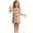 Khaki, variant on WXFAZCVU Toddler Girls Nightdress Halloween Graphic Print Sleepwear Short Sleeve Pajamas Dress Size 5-6 Years