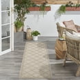 thumbnail image 4 of Nourison Easy Care 2'2" x 7'6 Cream Modern Rug, 4 of 9