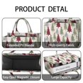 thumbnail image 4 of Large Capacity Tote Bag,Multicolor Christmas Tree Pattern Handbag Fashion Luxury Tote Bag,15.7"x13"x 5.1" Inches,Laptop Compatible, 4 of 6