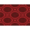 thumbnail image 1 of Ahgly Company Machine Washable Indoor Rectangle Transitional Crimson Red Area Rugs, 8' x 10', 1 of 1