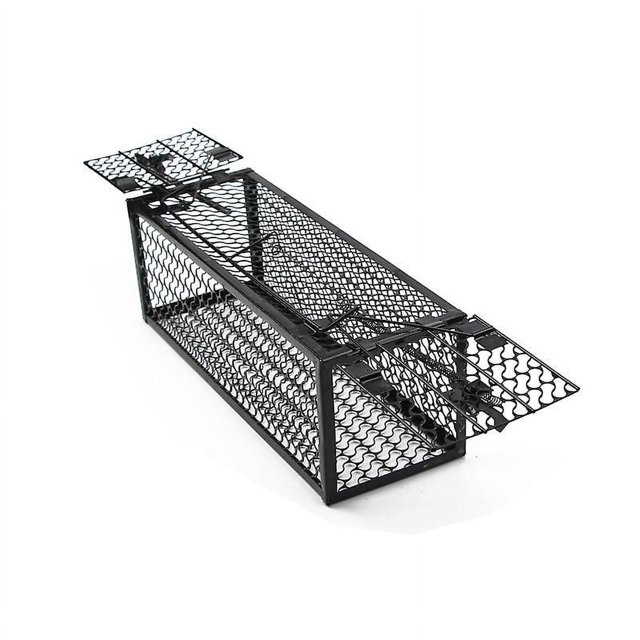 Trampa Humanitaria Para Ratas Y Ratones De Doble Entrada Para Atrapar Plagas Vivas: Efectiva, Simple Y Reutilizable-verde,33.5*11.5cm