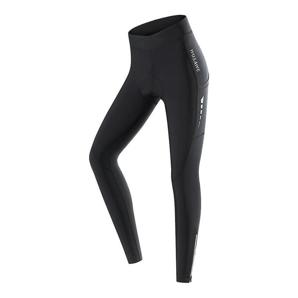 Women Cycling Pants with Pocket Breathable Gel Padded Bike Bicycle Pants Tights for Biking Running J